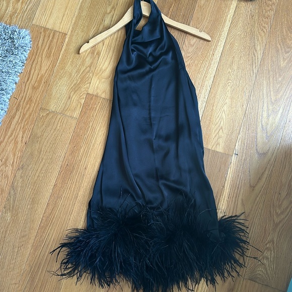 Amanda Uprichard Lunaria Dress in Black - Picture 3 of 7